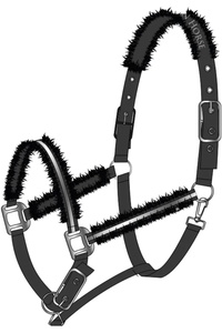 2025 Mountain Horse Halter 10124010051 - Black